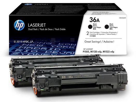 HP No. 36A / CB436AD LaserJet Printerpatron CB436AD