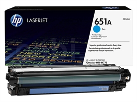 HP No. 651A / CE341A LaserJet Printerpatron CE341A