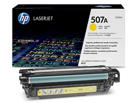 HP No. 507A / CE402A LaserJet Printerpatron CE402A