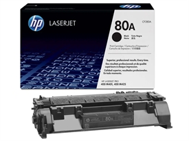 HP No. 80A / CF280A LaserJet Printerpatron CF280A