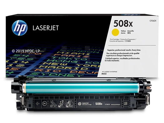 HP No. 508X / CF362X LaserJet Printerpatron CF362X