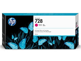 HP No. 728 DesignJet Ink Cartridge F9K16A