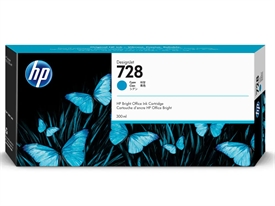 HP No. 728 DesignJet Ink Cartridge F9K17A