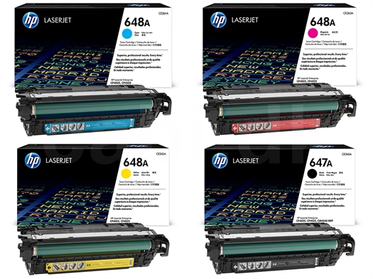 HP No. 647A / 648A LaserJet Printerpatron