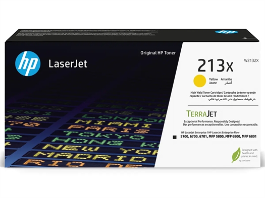 HP No. 213X / W2132X LaserJet Toner Cartridge W2132X