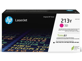 HP No. 213Y / W2133Y LaserJet Toner Cartridge W2133Y