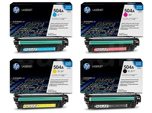 HP No. 504A / CE250A LaserJet Printerpatron