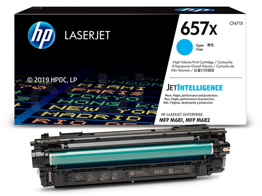 HP No. 657X / CF471X LaserJet Printerpatron CF471X