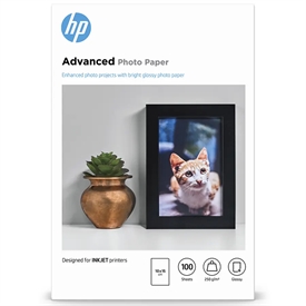 HP Advanced Glossy Photo Inkjet Papir Q8692A