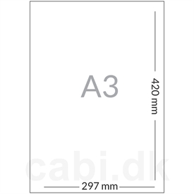 MultiCopy Original Kopipapir A3 100 gram